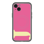 スリムプロテクションプレミアムケース with MagSafe［ オリジナル - initial color - J pink ］