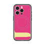 スリムプロテクションプレミアムケース with MagSafe［ オリジナル - initial color - J pink ］