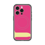 スリムプロテクションプレミアムケース with MagSafe［ オリジナル - initial color - J pink ］