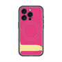 スリムプロテクションプレミアムケース with MagSafe［ オリジナル - initial color - J pink ］