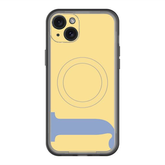 スリムプロテクションプレミアムケース with MagSafe［ オリジナル - initial color - J yellow ］