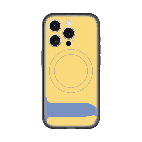 スリムプロテクションプレミアムケース with MagSafe［ オリジナル - initial color - J yellow ］