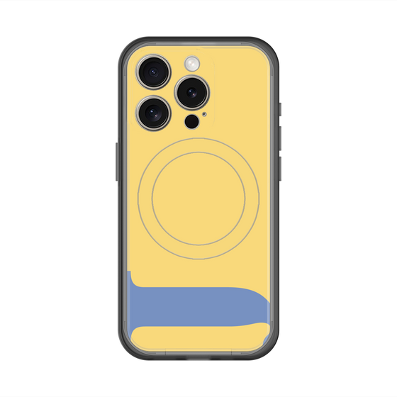 スリムプロテクションプレミアムケース with MagSafe［ オリジナル - initial color - J yellow ］