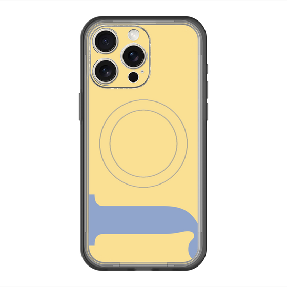 スリムプロテクションプレミアムケース with MagSafe［ オリジナル - initial color - J yellow ］