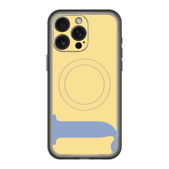 スリムプロテクションプレミアムケース with MagSafe［ オリジナル - initial color - J yellow ］