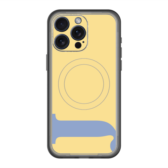 スリムプロテクションプレミアムケース with MagSafe［ オリジナル - initial color - J yellow ］