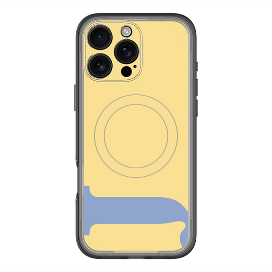 スリムプロテクションプレミアムケース with MagSafe［ オリジナル - initial color - J yellow ］