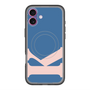 スリムプロテクションプレミアムケース with MagSafe［ オリジナル - initial color - K navy ］