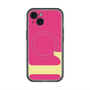 スリムプロテクションプレミアムケース with MagSafe［ オリジナル - initial color - L pink ］