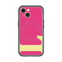 スリムプロテクションプレミアムケース with MagSafe［ オリジナル - initial color - L pink ］