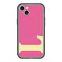 スリムプロテクションプレミアムケース with MagSafe［ オリジナル - initial color - L pink ］