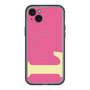 スリムプロテクションプレミアムケース with MagSafe［ オリジナル - initial color - L pink ］