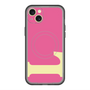 スリムプロテクションプレミアムケース with MagSafe［ オリジナル - initial color - L pink ］
