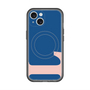 スリムプロテクションプレミアムケース with MagSafe［ オリジナル - initial color - L navy ］