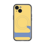 スリムプロテクションプレミアムケース with MagSafe［ オリジナル - initial color - L yellow ］