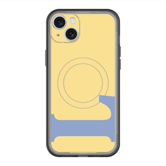 スリムプロテクションプレミアムケース with MagSafe［ オリジナル - initial color - L yellow ］