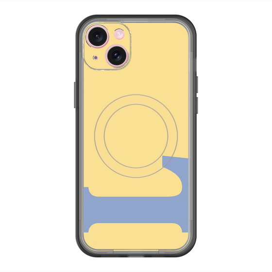 スリムプロテクションプレミアムケース with MagSafe［ オリジナル - initial color - L yellow ］