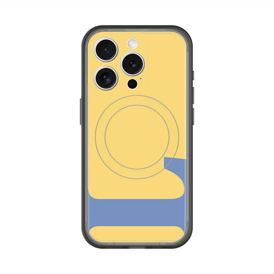 スリムプロテクションプレミアムケース with MagSafe［ オリジナル - initial color - L yellow ］