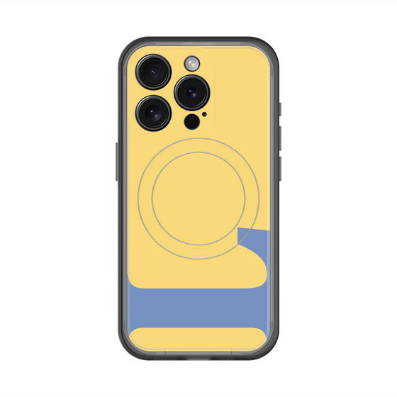 スリムプロテクションプレミアムケース with MagSafe［ オリジナル - initial color - L yellow ］