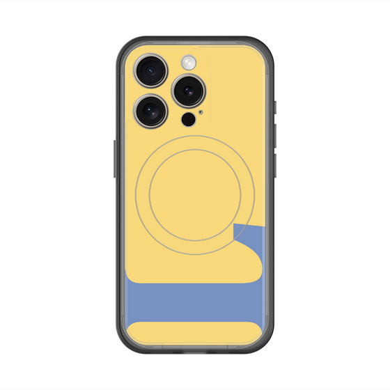 スリムプロテクションプレミアムケース with MagSafe［ オリジナル - initial color - L yellow ］