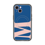 スリムプロテクションプレミアムケース with MagSafe［ オリジナル - initial color - M navy ］