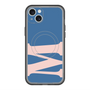 スリムプロテクションプレミアムケース with MagSafe［ オリジナル - initial color - M navy ］