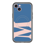 スリムプロテクションプレミアムケース with MagSafe［ オリジナル - initial color - M navy ］