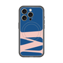 スリムプロテクションプレミアムケース with MagSafe［ オリジナル - initial color - M navy ］