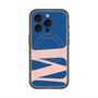 スリムプロテクションプレミアムケース with MagSafe［ オリジナル - initial color - M navy ］
