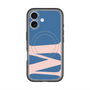 スリムプロテクションプレミアムケース with MagSafe［ オリジナル - initial color - M navy ］