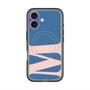 スリムプロテクションプレミアムケース with MagSafe［ オリジナル - initial color - M navy ］