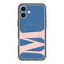 スリムプロテクションプレミアムケース with MagSafe［ オリジナル - initial color - M navy ］