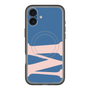 スリムプロテクションプレミアムケース with MagSafe［ オリジナル - initial color - M navy ］