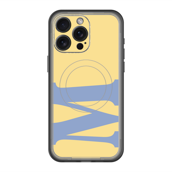 スリムプロテクションプレミアムケース with MagSafe［ オリジナル - initial color - M yellow ］