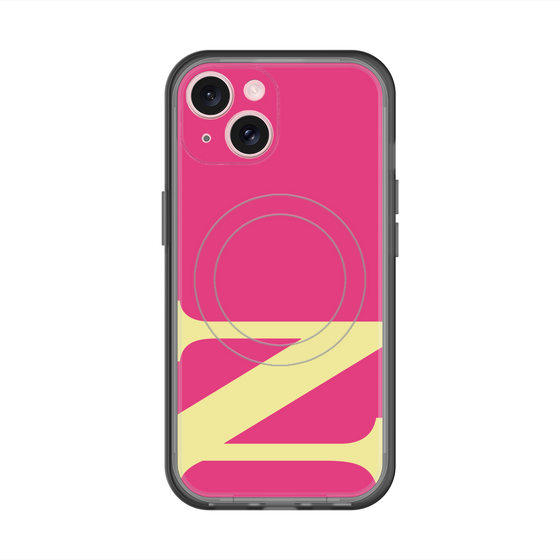 スリムプロテクションプレミアムケース with MagSafe［ オリジナル - initial color - N pink ］