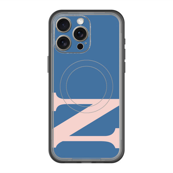 スリムプロテクションプレミアムケース with MagSafe［ オリジナル - initial color - N navy ］