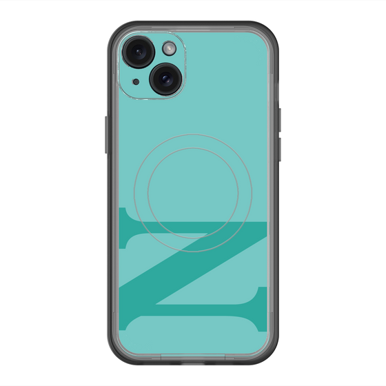 スリムプロテクションプレミアムケース with MagSafe［ オリジナル - initial color - N light green ］