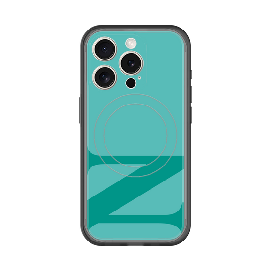 スリムプロテクションプレミアムケース with MagSafe［ オリジナル - initial color - N light green ］