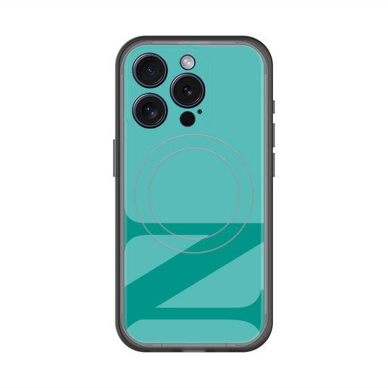スリムプロテクションプレミアムケース with MagSafe［ オリジナル - initial color - N light green ］