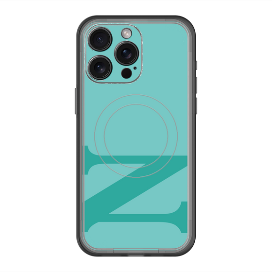 スリムプロテクションプレミアムケース with MagSafe［ オリジナル - initial color - N light green ］