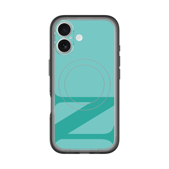 スリムプロテクションプレミアムケース with MagSafe［ オリジナル - initial color - N light green ］