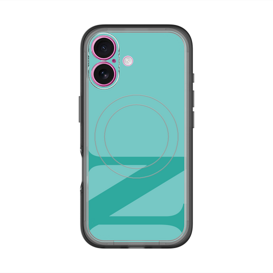 スリムプロテクションプレミアムケース with MagSafe［ オリジナル - initial color - N light green ］