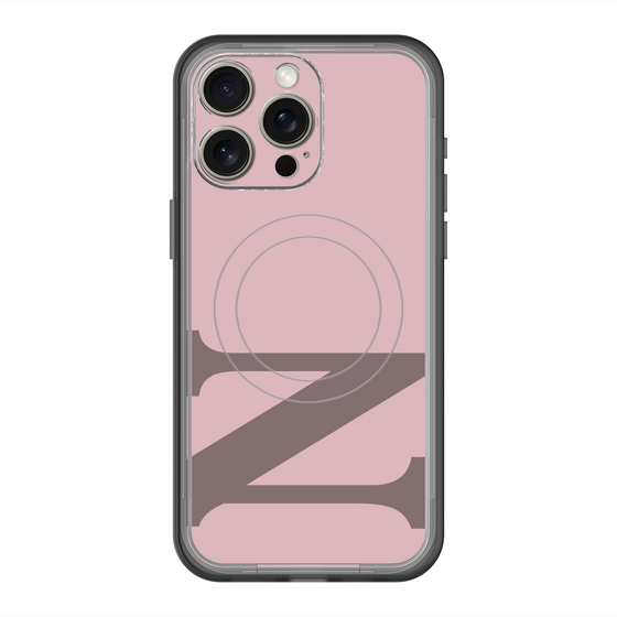 スリムプロテクションプレミアムケース with MagSafe［ オリジナル - initial color - N dusty pink ］
