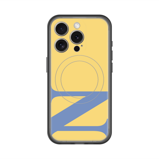 スリムプロテクションプレミアムケース with MagSafe［ オリジナル - initial color - N yellow ］