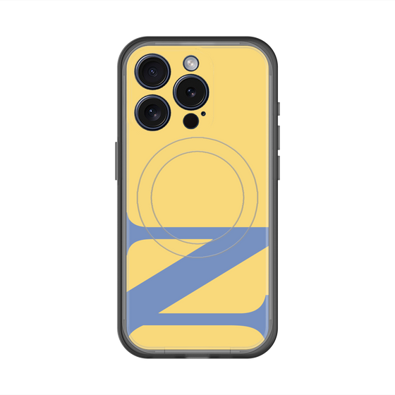 スリムプロテクションプレミアムケース with MagSafe［ オリジナル - initial color - N yellow ］