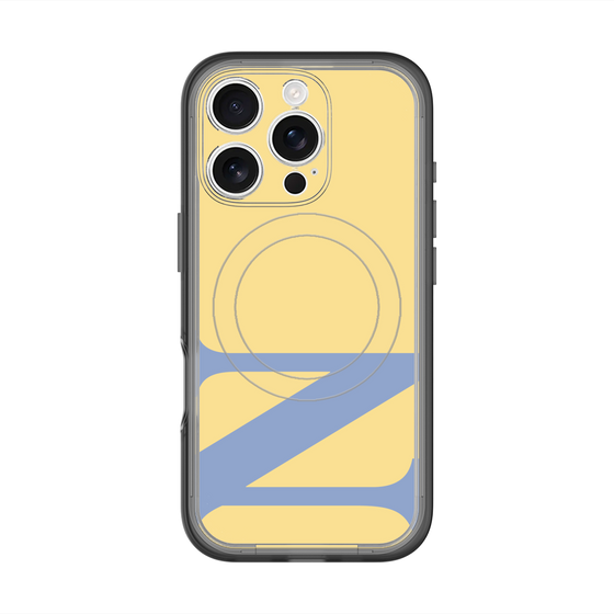 スリムプロテクションプレミアムケース with MagSafe［ オリジナル - initial color - N yellow ］