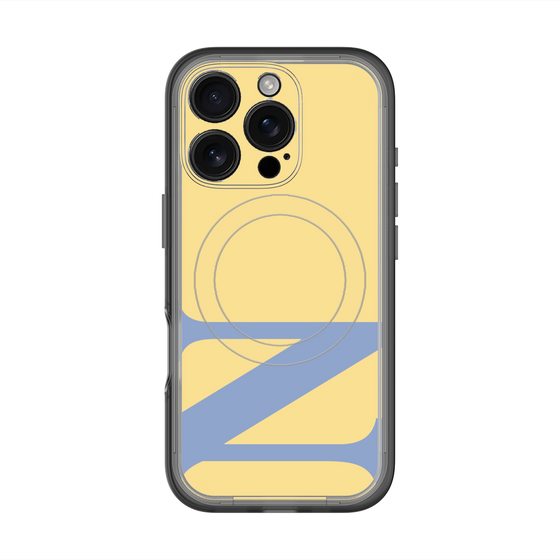 スリムプロテクションプレミアムケース with MagSafe［ オリジナル - initial color - N yellow ］