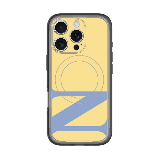 スリムプロテクションプレミアムケース with MagSafe［ オリジナル - initial color - N yellow ］