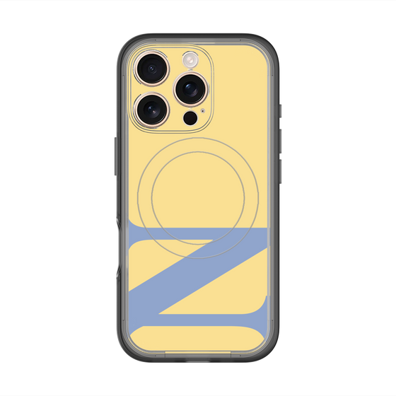 スリムプロテクションプレミアムケース with MagSafe［ オリジナル - initial color - N yellow ］