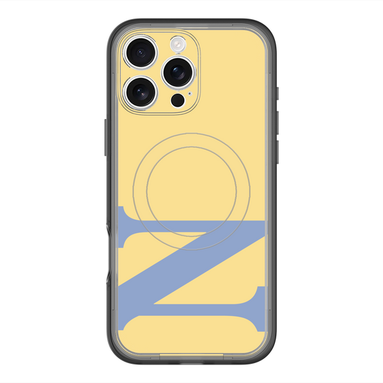 スリムプロテクションプレミアムケース with MagSafe［ オリジナル - initial color - N yellow ］